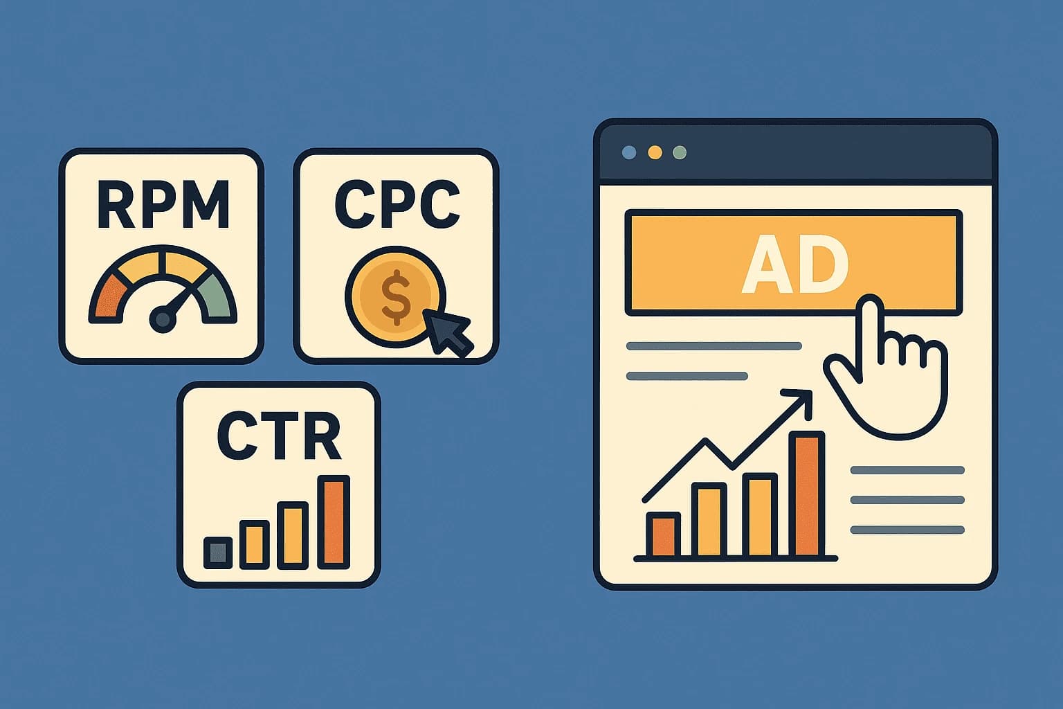 RPM, CPC & CTR Explained: How to Understand Your AdSense Metrics