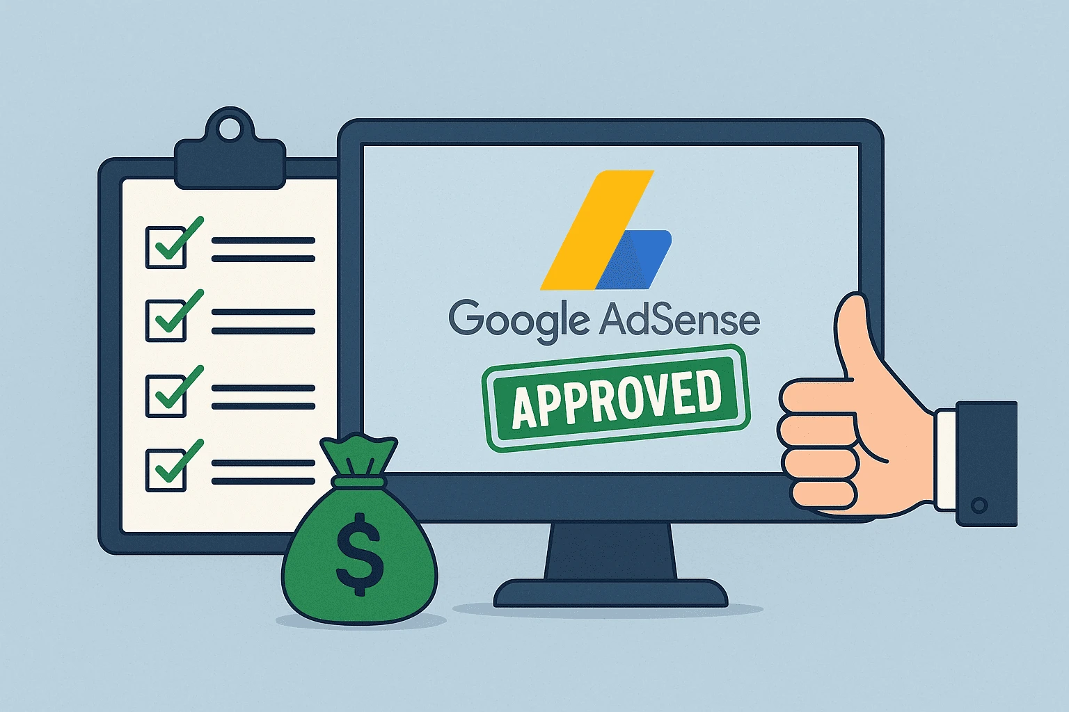 How to Get Approved for Google AdSense in 2025: Complete Checklist